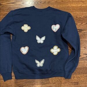 Embroidered Sweatshirt Size Large (?)